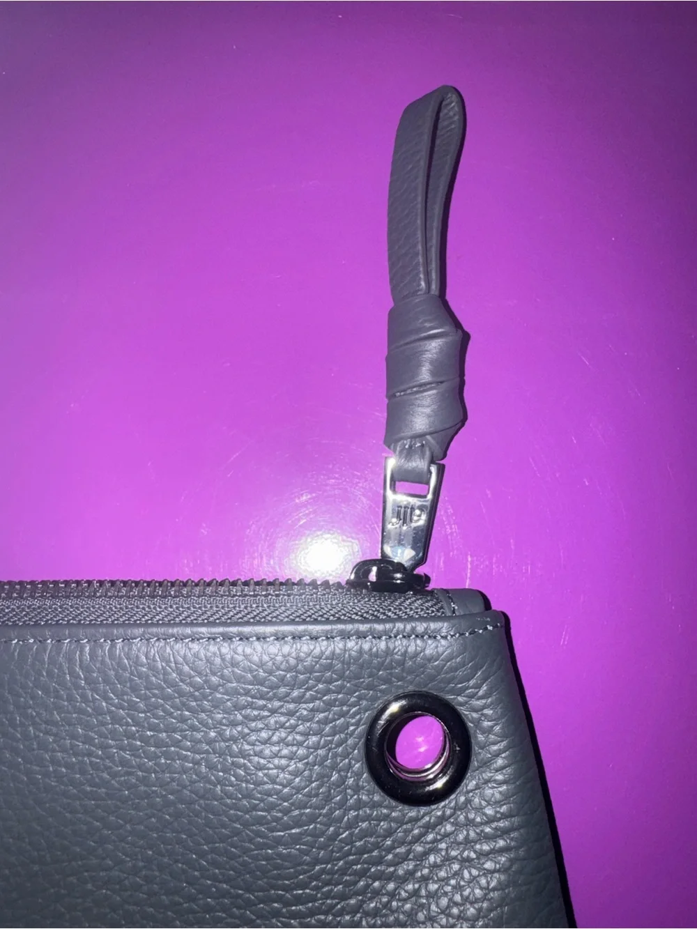 Alf The Label Carabiner Capsule Women's Gray Charcoal Pebbled Leather Set